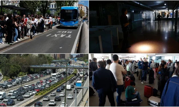 TRAS OCHO HORAS DE UN APAGÓN HISTÓRICO, ESPAÑA COMIENZA DE A POCO A RECUPERAR LA ELECTRICIDAD
