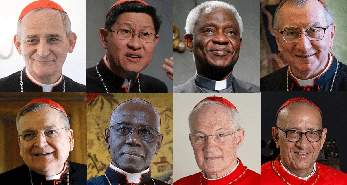 NOMBRES DE LOS POSIBLES SUCESORES DEL PAPA FRANCISCO