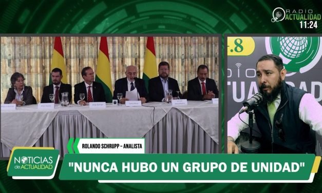 SCHRUPP: “NUNCA HUBO UN BLOQUE DE UNIDAD, SON UNA TROPA DE OPORTUNISTAS”
