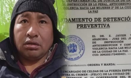 PONCIANO SANTOS A LA CÁRCEL DE SAN PEDRO POR SEIS MESES