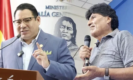 MARIACA ENFATIZA QUE LA FISCALÍA SEGUIRÁ CON LA IMPUTACIÓN A MORALES EN LA “JURISDICCIÓN DONDE TENGA QUE LLEVARSE”