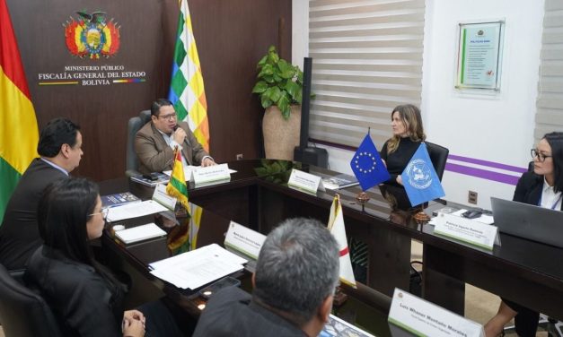 FISCAL GENERAL DEL ESTADO FORTALECE COOPERACIÓN INTERNACIONAL MEDIANTE DIÁLOGO TÉCNICO CON LA UNODC Y FIAP