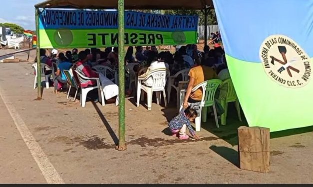 BLOQUEO EN CONCEPCIÓN EXIGE CUMPLIMIENTO DE PROYECTO DE AGUA PARA COMUNIDAD INDÍGENA