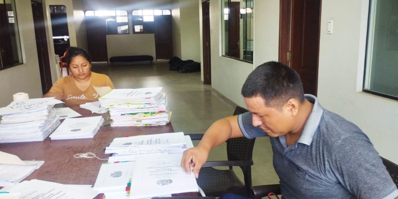 FISCALÍA DESARROLLA CON EXITO LA CUARTA ETAPA DE ARCHIVO MASIVO DE CUADERNOS DE INVESTIGACIÓN