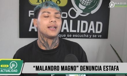 “MALANDRO MAGNO” DENUNCIA A SUS PRODUCTORES POR ESTAFA