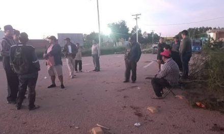 TERCER DIA DE BLOQUEO EN PAILON Y SUMA APOYO EN TRES CRUCES