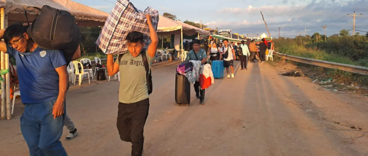 BLOQUEO INDEFINIDO EN PAILÓN ENTRA EN SU CUARTO DÍA