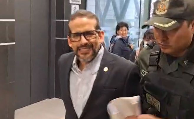 DENIEGAN LA LIBERTAD A CAMACHO Y SU DEFENSA ANUNCIA ACCIONES INTERNACIONALES