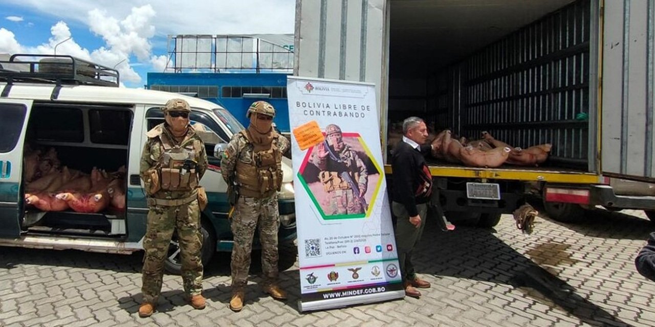 DECOMISAN MÁS DE 100 MIL KILOS DE CARNES