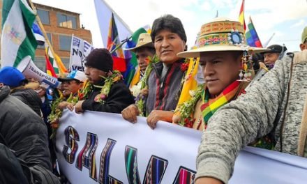 POR SEGURIDAD SUSPENDEN LA PROCLAMACIÓN DE EVO MORALES EN LA APACHETA