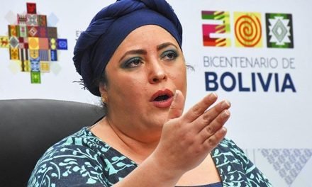 MINISTRA PRADA RATIFICA QUE EL PRESIDENTE ARCE NO SERÁ CANDIDATO EN LAS ELECCIONES