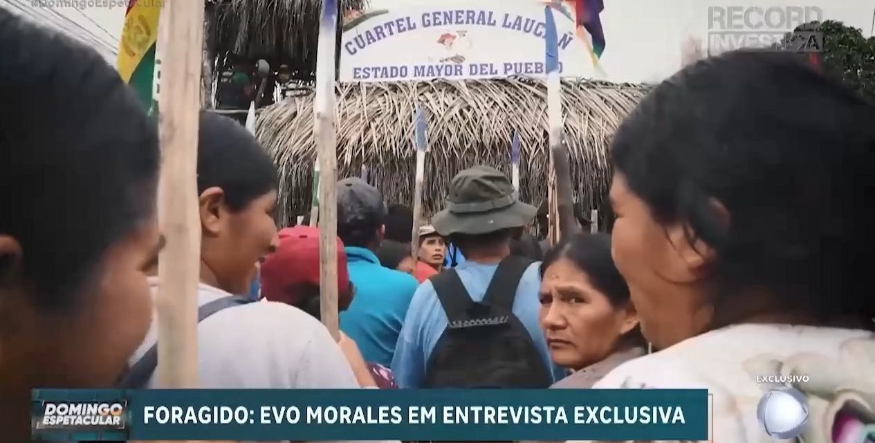 REPORTAJE  MUESTRA EL CUARTEL QUE PROTEGE A EVO MORALES EN LAUCA Ñ