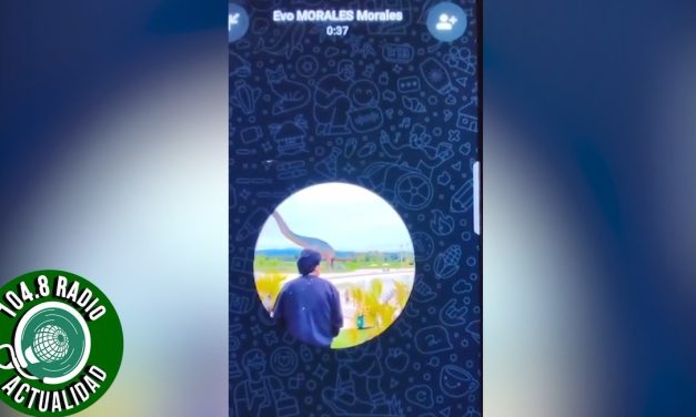 EVO ORDENÓ CERCAR LA PAZ, «CIERREN TODO” DICE EN UN AUDIO DIFUNDIDO