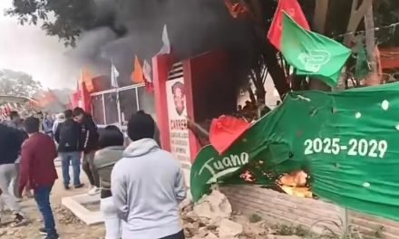 INCIDENTES EN SAN JULIÁN OBLIGAN A SUSPENDER ELECCIONES EN LA UAGRM