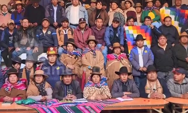 AFINES A EVO ANUNCIAN RADICALIZACIÓN DE BLOQUEOS Y TOMA DE UNIDADES MILITARES Y POLICIALES