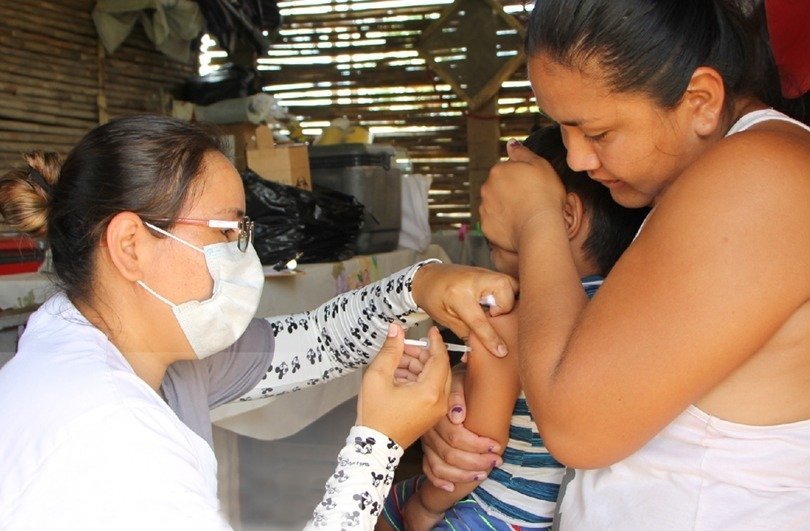 PRIORIZAN VACUNA CONTRA EL SARAMPIÓN A NIÑAS Y NIÑOS DE 1 A 5 AÑOS