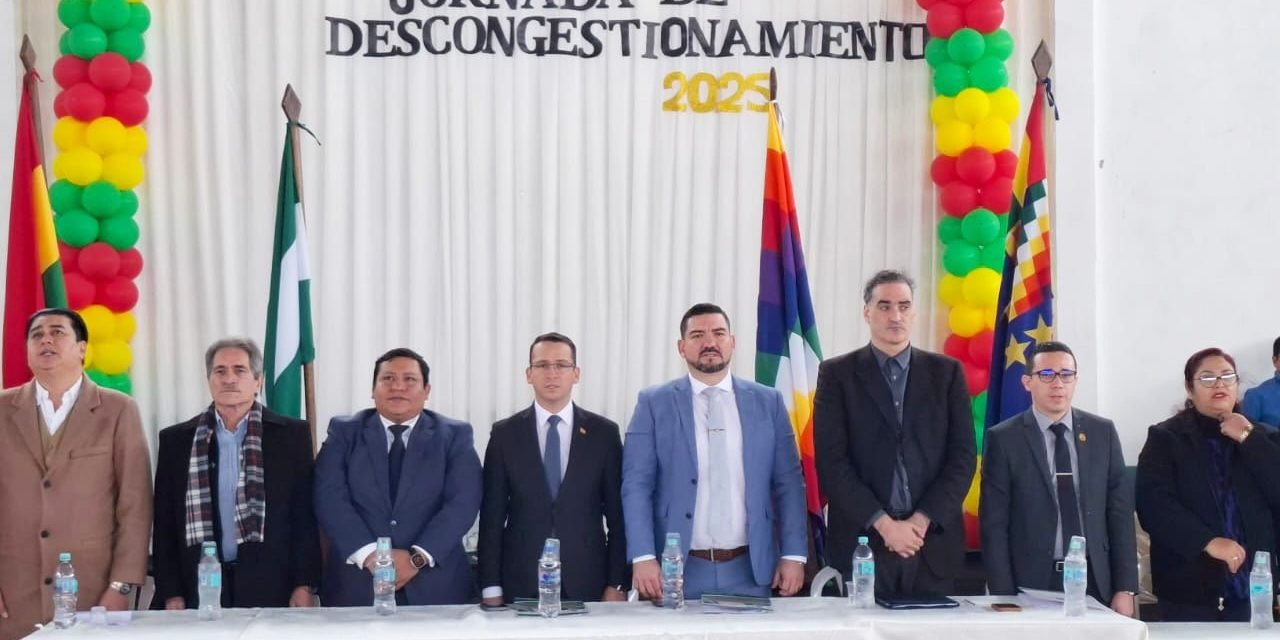FISCALÍA DE SANTA CRUZ PARTICIPA DE LA 2DA JORNADA DE DESCONGESTIONAMIENTO EN PALMASOLA