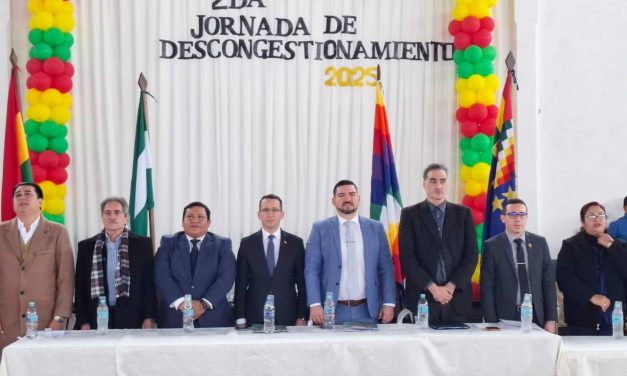 FISCALÍA DE SANTA CRUZ PARTICIPA DE LA 2DA JORNADA DE DESCONGESTIONAMIENTO EN PALMASOLA