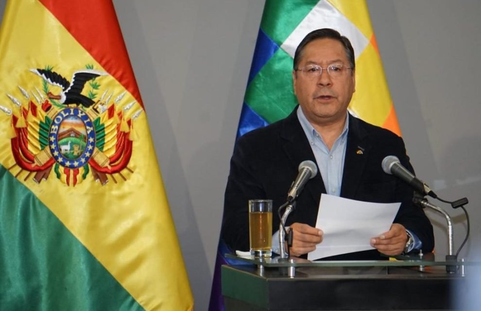LUIS ARCE CONDENA «ENÉRGICAMENTE» EL «ATAQUE ARBITRARIO» DE EEUU A IRÁN