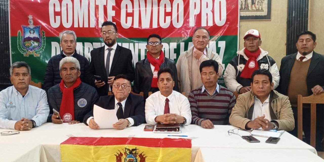 CÍVICOS DECLARAN A EVO MORALES TRAIDOR A LA PATRIA Y ENEMIGO DE LA DEMOCRACIA