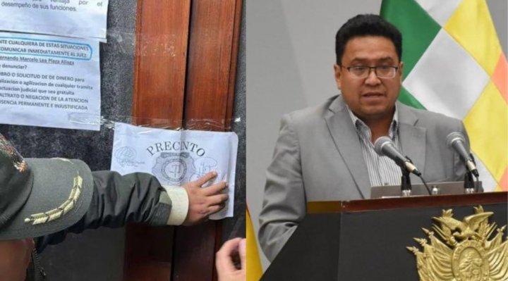 EXMINISTRO SILES SUPUESTAMENTE DA INSTRUCCIONES A JUEZ LEA PLAZA PARA DESTITUCIÓN DE MAGISTRADA