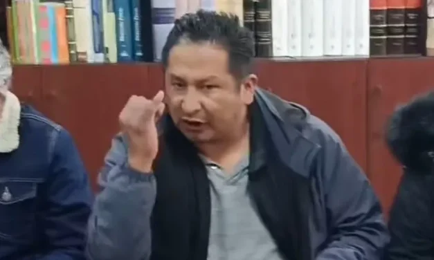 APREHENDEN A ENRIQUE MAMANI, DIRIGENTE EVISTA Y PROMOTOR DE MOVILIZACIONES