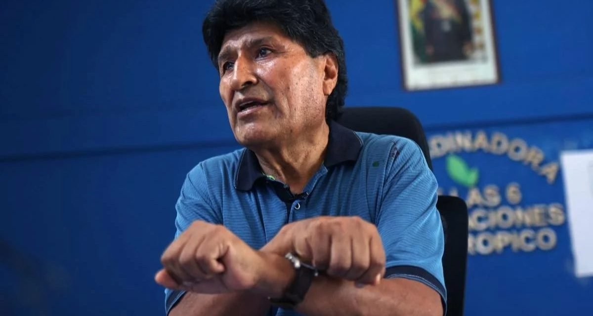 EVO MORALES MINIMIZA EL NUEVO PROCESO EN SU CONTRA
