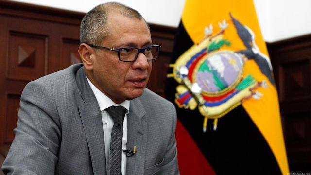 EX VICEPRESIDENTE DE ECUADOR JORGE GLAS FUE CONDENADO A 13 AÑOS DE CÁRCEL POR CORRUPCIÓN
