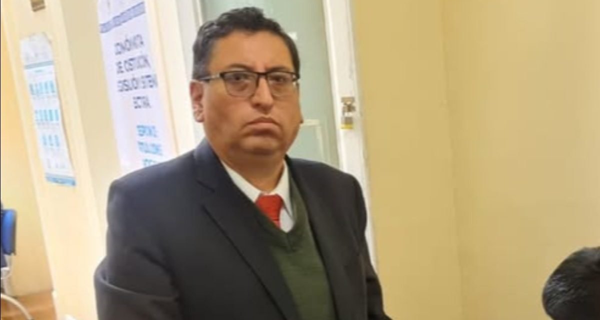 APREHENDEN AL MAGISTRADO SUPLENTE IVÁN CAMPERO