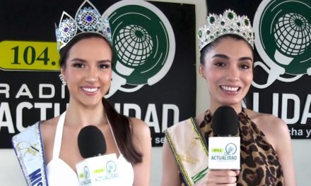 LAS MÁS BELLAS DE BOLIVIA VISITARON RADIO ACTUALIDAD