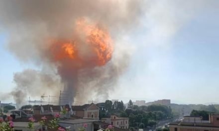 27 PERSONAS RESULTARON HERIDAS POR UNA GRAN EXPLOSIÓN EN UNA GASOLINERA EN ROMA