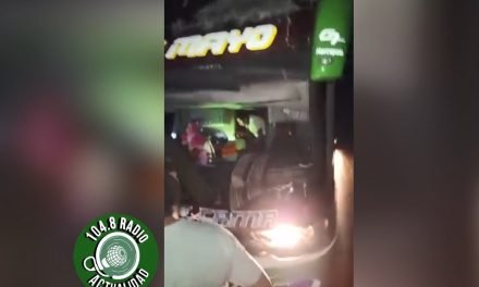 ACCIDENTE DE TRÁNSITO EN RUTA BIOCEÁNICA DIO SUSTO A PASAJEROS