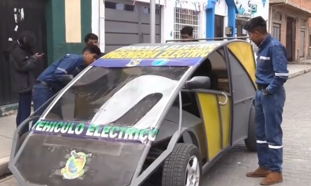 «KATARI MRC5» ES EL AUTO ELÉCTRICO HECHO POR ESTUDIANTES BOLIVIANOS CON BATERÍA DE LITIO