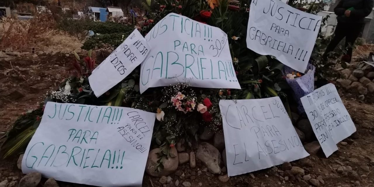 FEMINICIDA ES SENTENCIADO A 30 AÑOS DE CARCEL EN EL PENAL DE EL ABRA