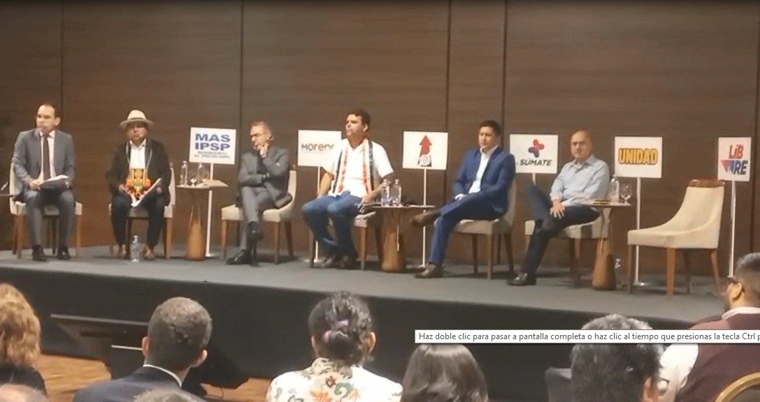 FORO CON CANDIDATOS A LA VICEPRESIDENCIA 2025 «CRISIS ECONÓMICA DIÁLOGO URGENTE»