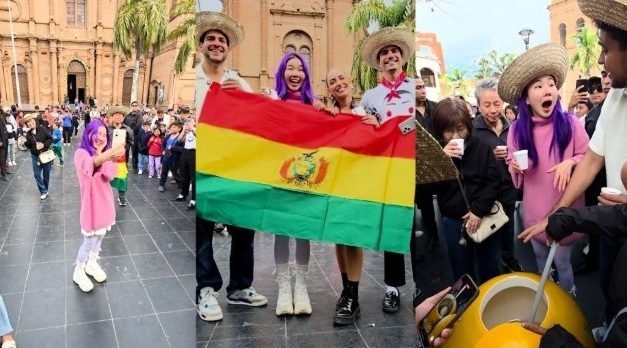 “LA CHINGUAMIGA” CAUSO REVUELO A SU PASO POR LA PLAZA 24 DE SEPTIEMBRE