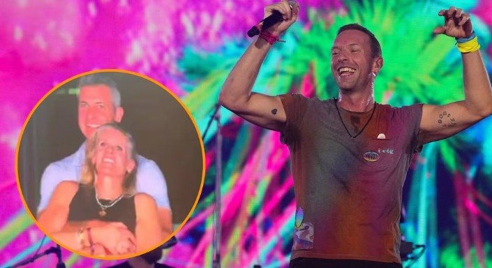 LA ADVERTENCIA DE CHRIS MARTIN AL PÚBLICO DE COLDPLAY DURANTE UNA NUEVA «KISS CAM» TRAS ESCÁNDALO