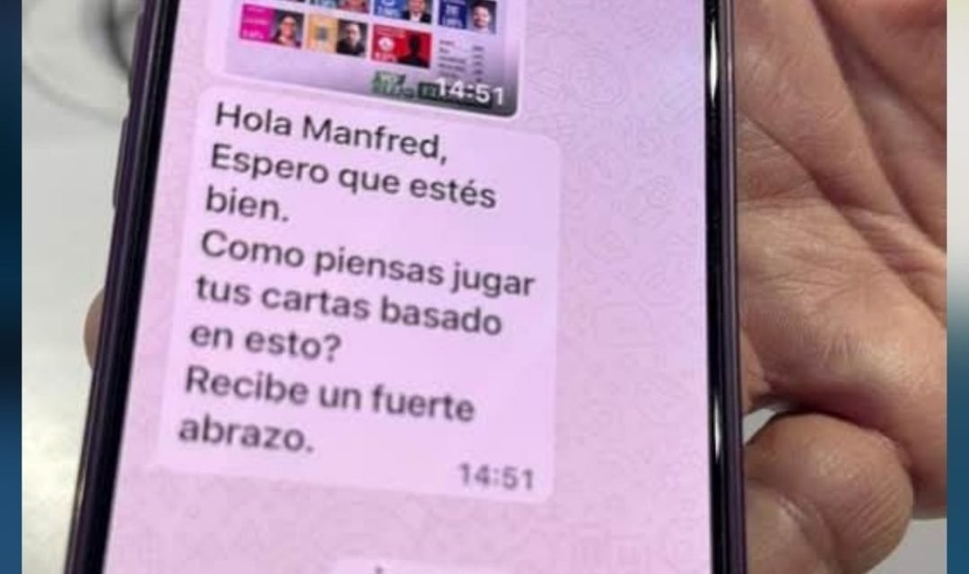 MANFRED EXPONE A CLAURE: “ME PIDIÓ QUE APOYE A SAMUEL, OFRECIÓ SER EMBAJADOR DE EE.UU Y SER SU SOCIO EN LITIO»