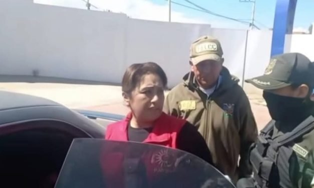 FISCALÍA APREHENDE A RUTH NINA POR OBSTACULIZACIÓN DE PROCESOS ELECTORALES