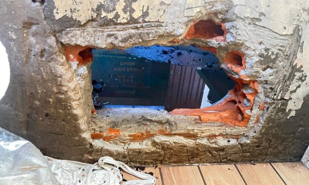 FRUSTRAN INTENTO DE FUGA POR HUECO EN LA PARED DEL PENAL DE VILLA BUSCH