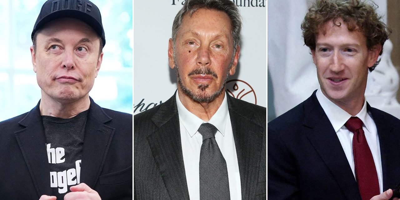 LAS 10 PERSONAS MÁS RICAS DEL MUNDO EN JULIO DE 2025, SEGÚN FORBES