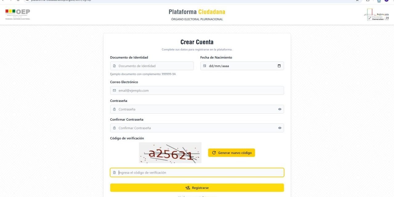 TSE ACTIVA PLATAFORMA VIRTUAL PARA QUE JURADOS ELECTORALES PRESENTEN EXCUSAS