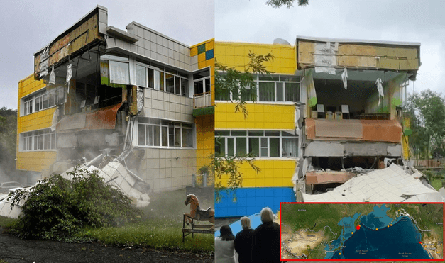 TERREMOTO DE MAGNITUD 8,8 FRENTE A RUSIA PROVOCA ALERTAS DE TSUNAMI EN GRAN PARTE DEL PACÍFICO