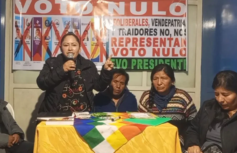 “EVISTAS” ABREN CASAS DE CAMPAÑA PARA PROMOVER EL VOTO NULO