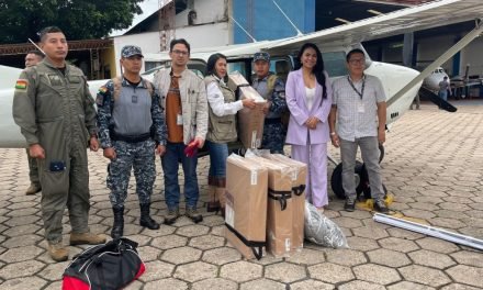 TED ENTREGA MATERIAL ELECTORAL EN EL ÁREA URBANA