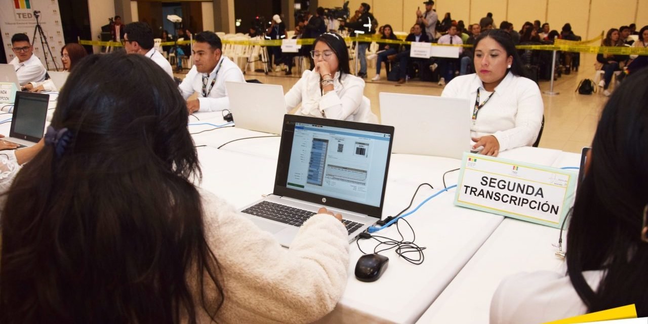 TSE ACUSA A SECTORES EVISTAS DE OBSTACULIZAR EL CÓMPUTO OFICIAL EN COCHABAMBA