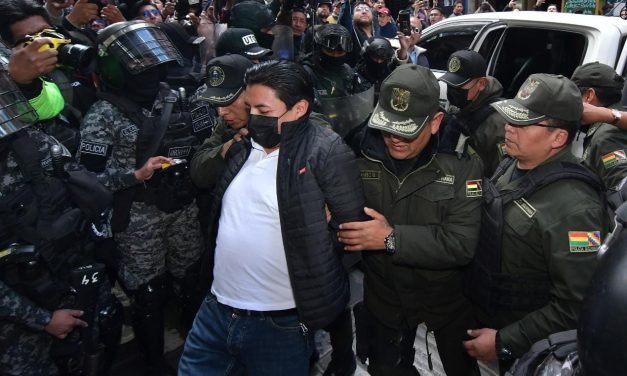 MARCO PUMARI LLEGA AL TSJ EN AUDIENCIA DECISIVA PARA DEFINIR SU DETENCIÓN PREVENTIVA