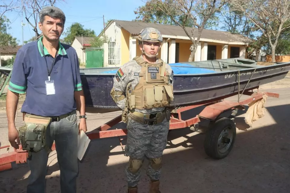 HASTA EN CANOAS, TED DEL BENI INICIA DESPLAZAMIENTO DE MALETAS ELECTORALES RUMBO AL TIPNIS