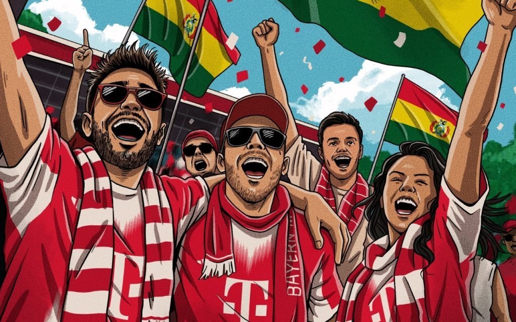 BAYERN MUNICH, FELICITÓ A BOLIVIA POR SU BICENTENARIO