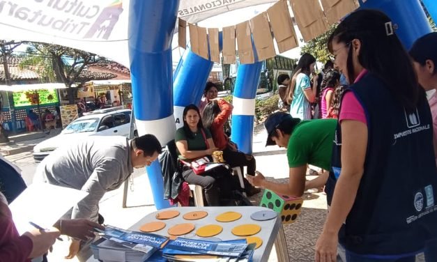 SIN DIFUNDE BENEFICIOS DEL SIAT EN FERIA TRIBUTARIA